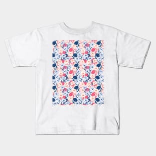 Romantic Daisy Flower Garden Kids T-Shirt